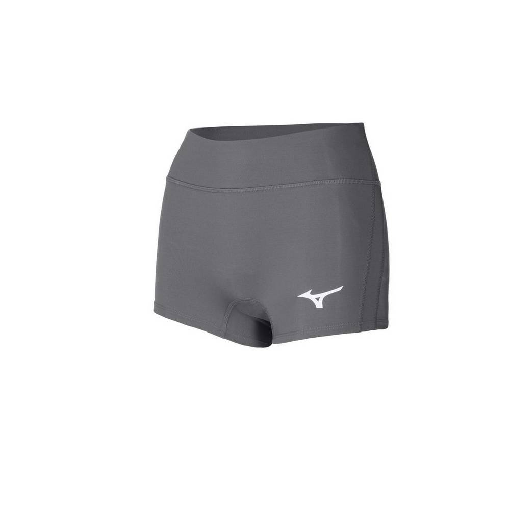 Damske Šortky Mizuno Apex 2.5" Inseam Volejbalove Siva Vypredaj IFQZ17468